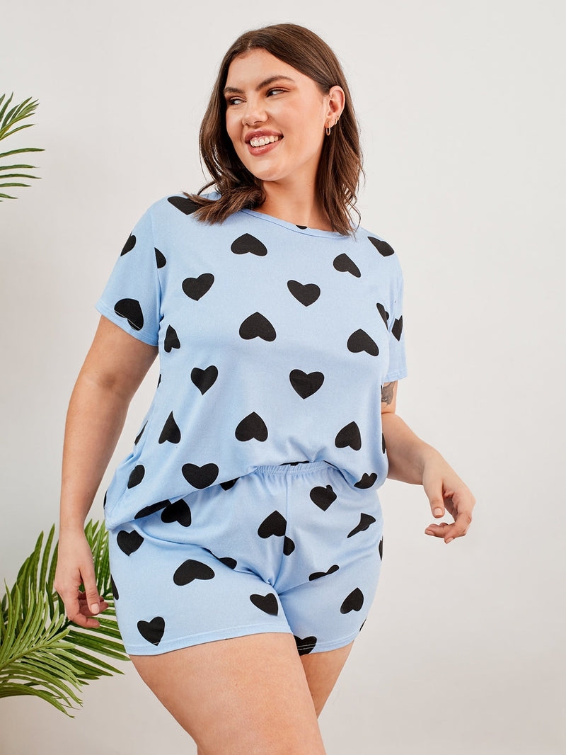 Pijama estampado - Plus size