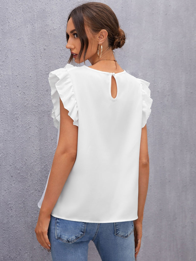 Blusa com babado