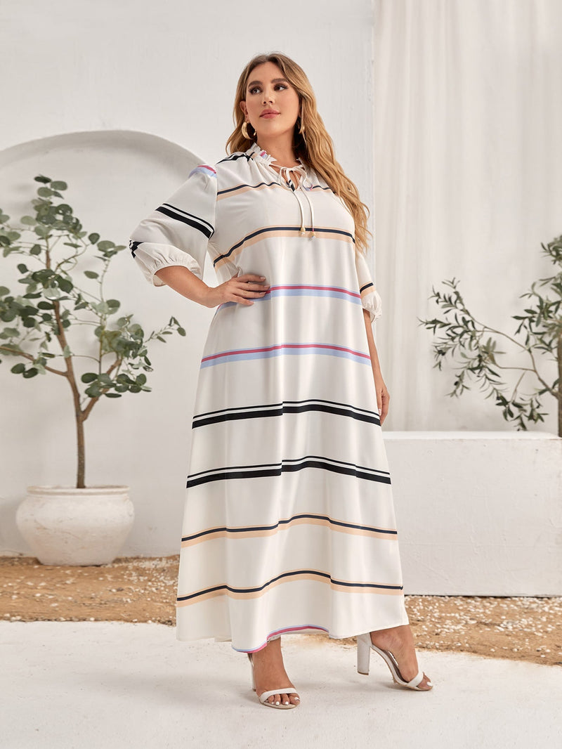 Vestido listrado