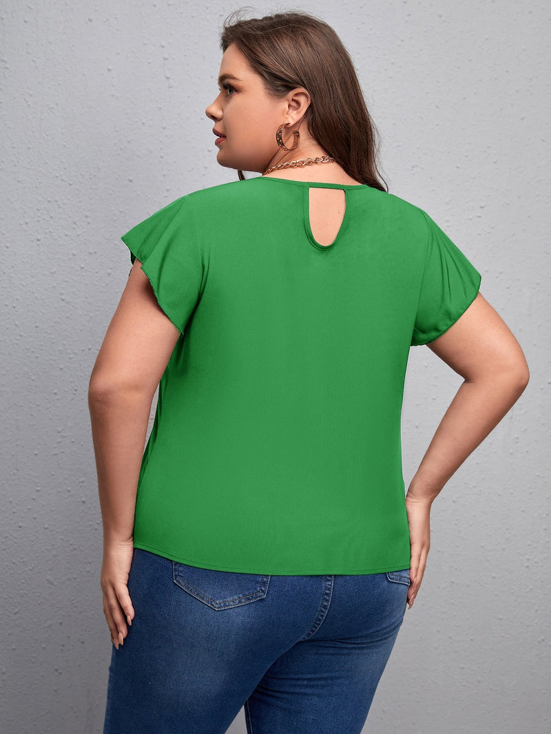 Blusa com babado