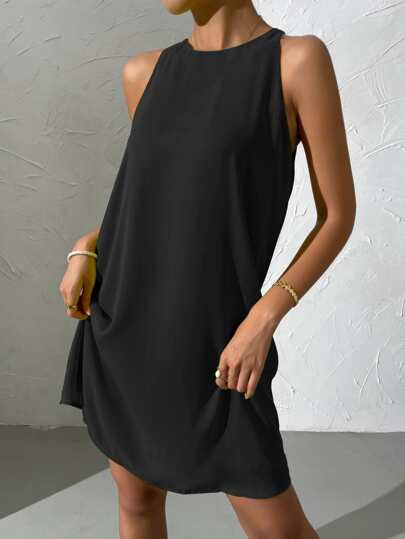 Vestido reto