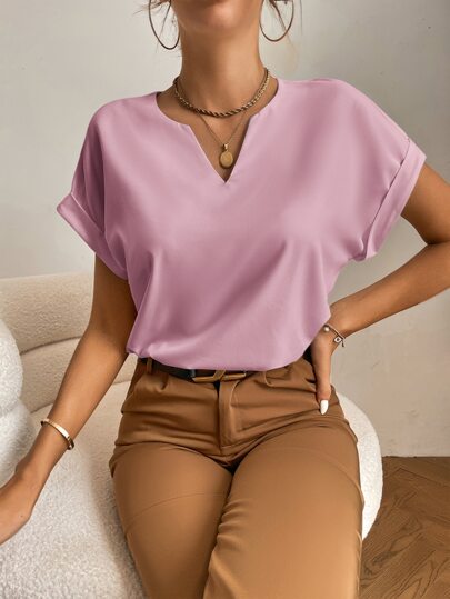 Blusa decote em V