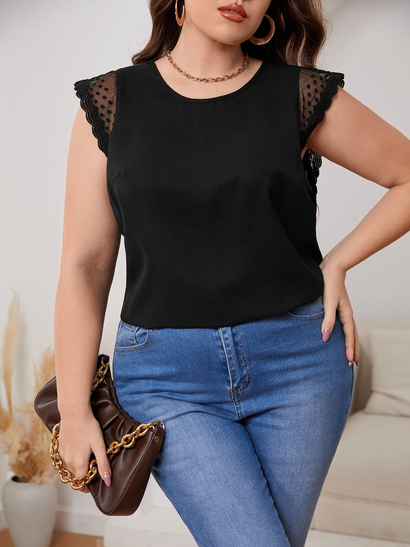 Blusa com renda