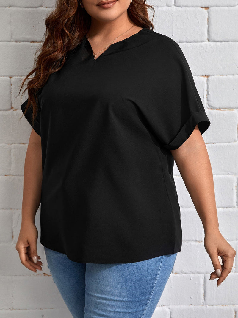 Blusa decote em V