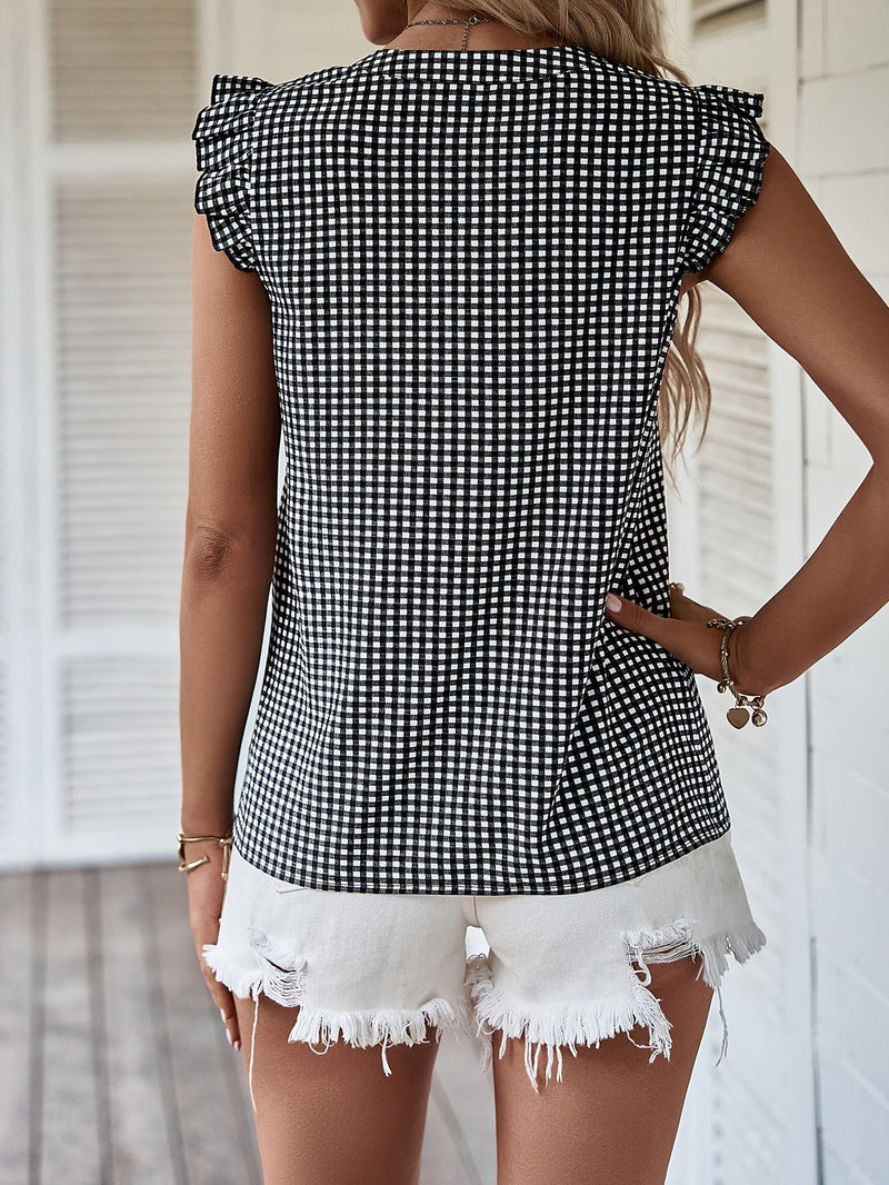 Blusa xadrez