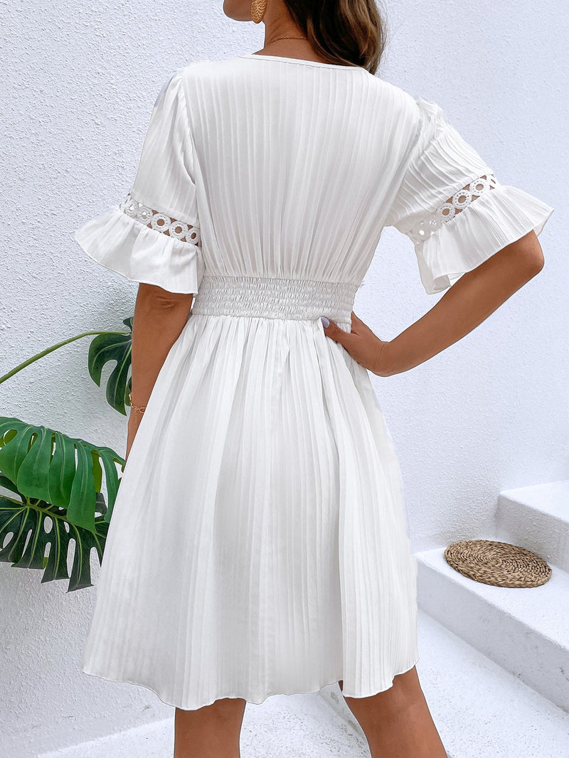 Vestido Renda De Guipura