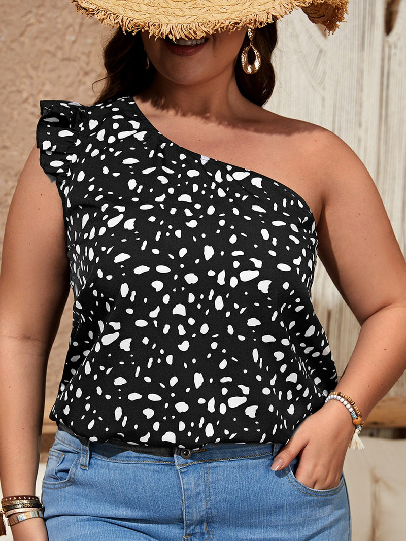 Blusa ombro único