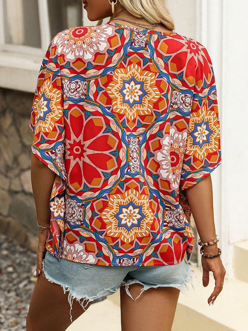 Blusa estampada