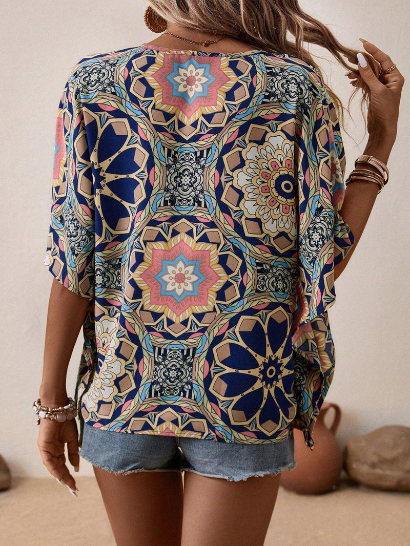 Blusa estampada