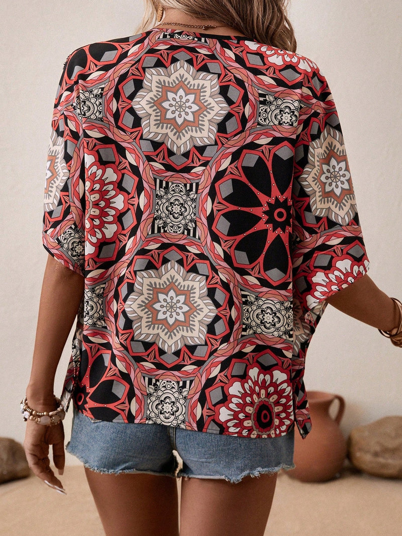 Blusa estampada