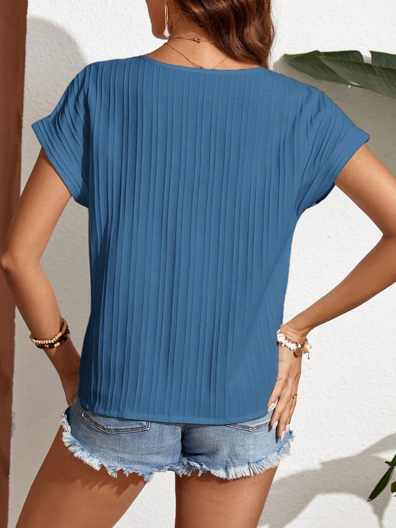 Blusa decote em V