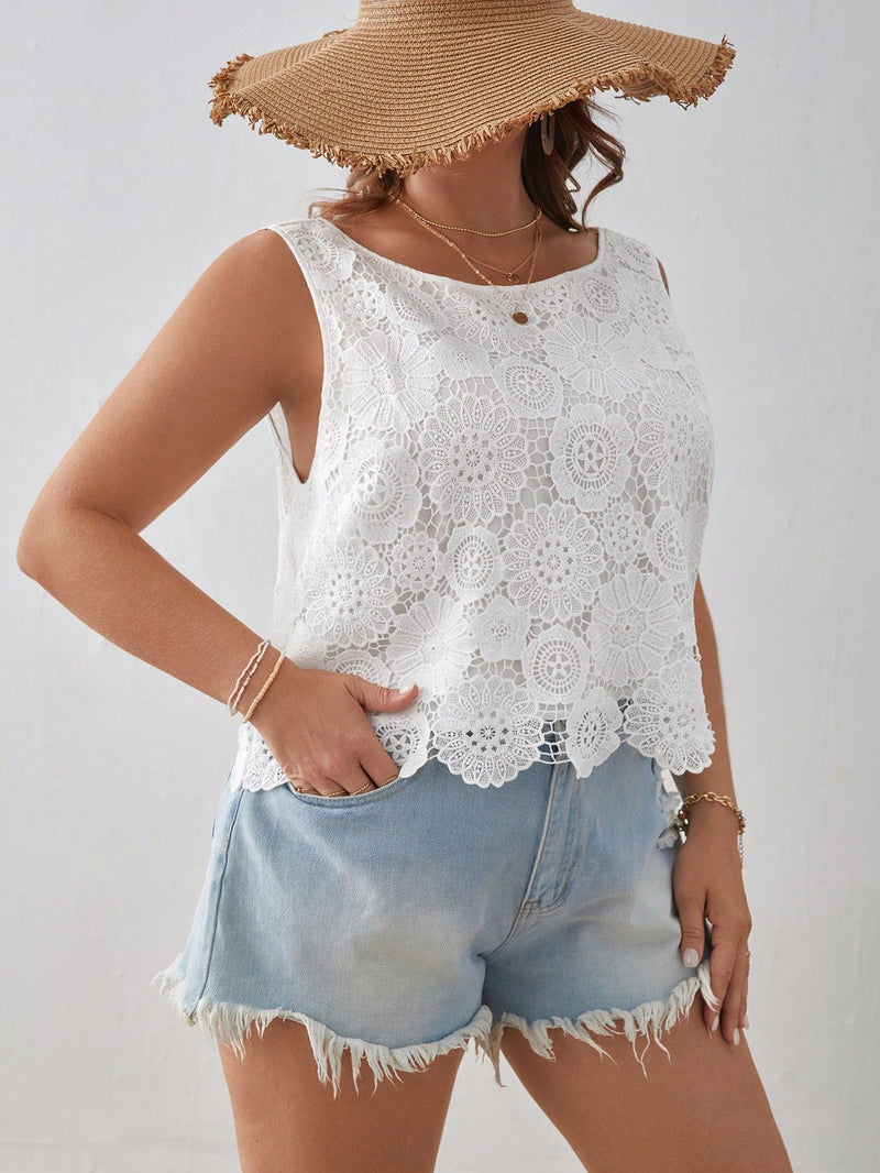 Blusa de renda