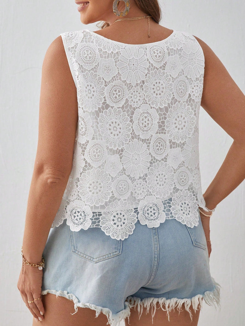 Blusa de renda