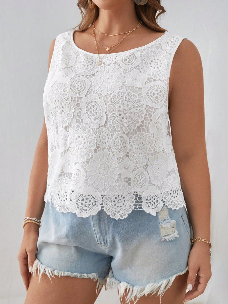 Blusa de renda