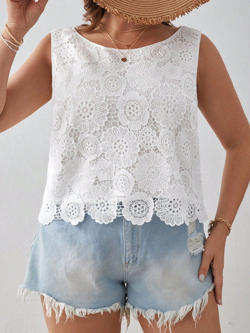 Blusa de renda