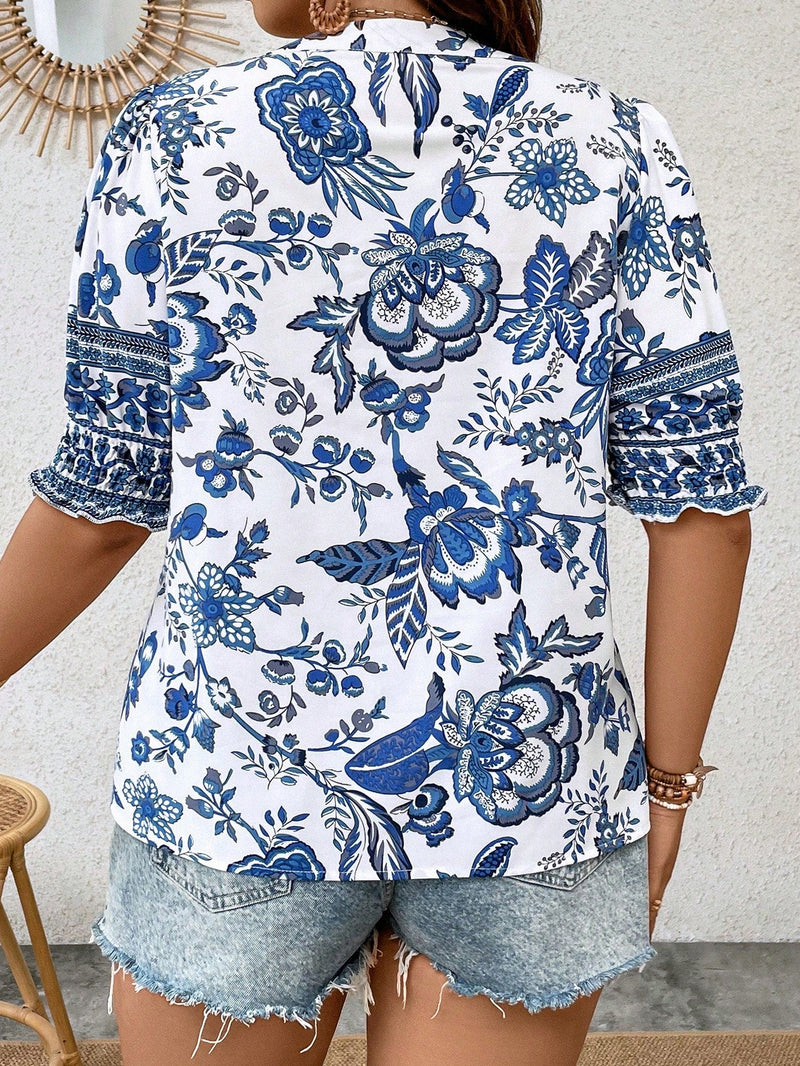 Blusa estampada