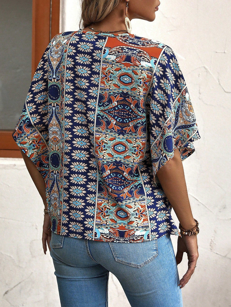 Blusa estampada