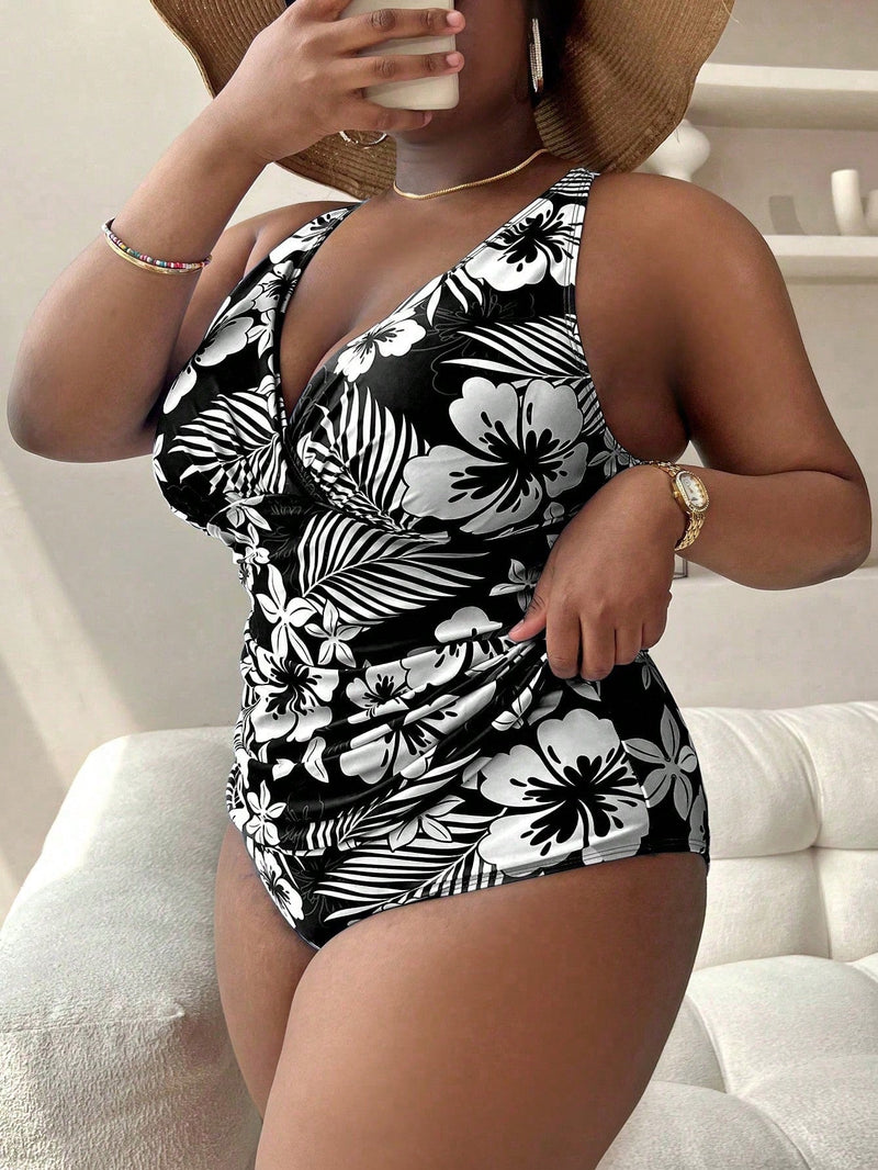 Maiô estampado - Plus size