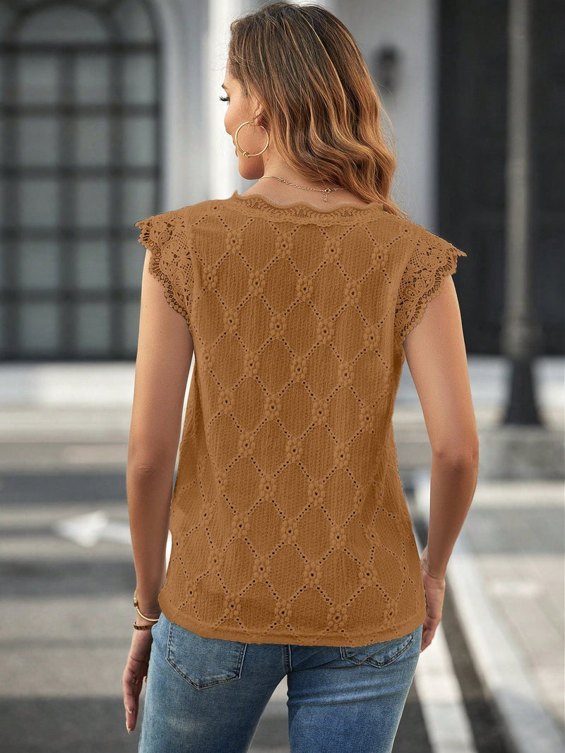 Blusa com renda