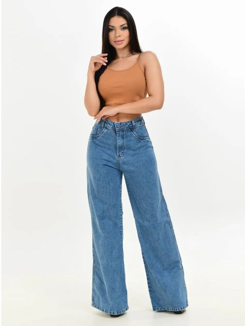 Calca Jeans -  Wide Leg