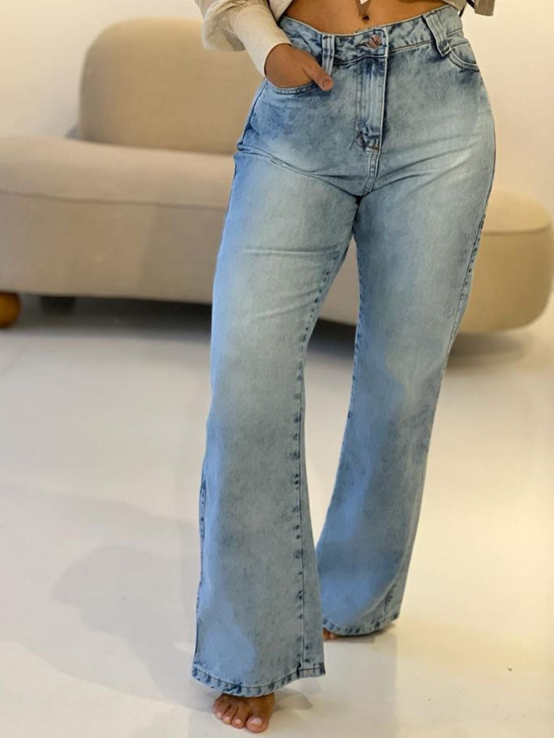 Calça Wide Leg Feminina