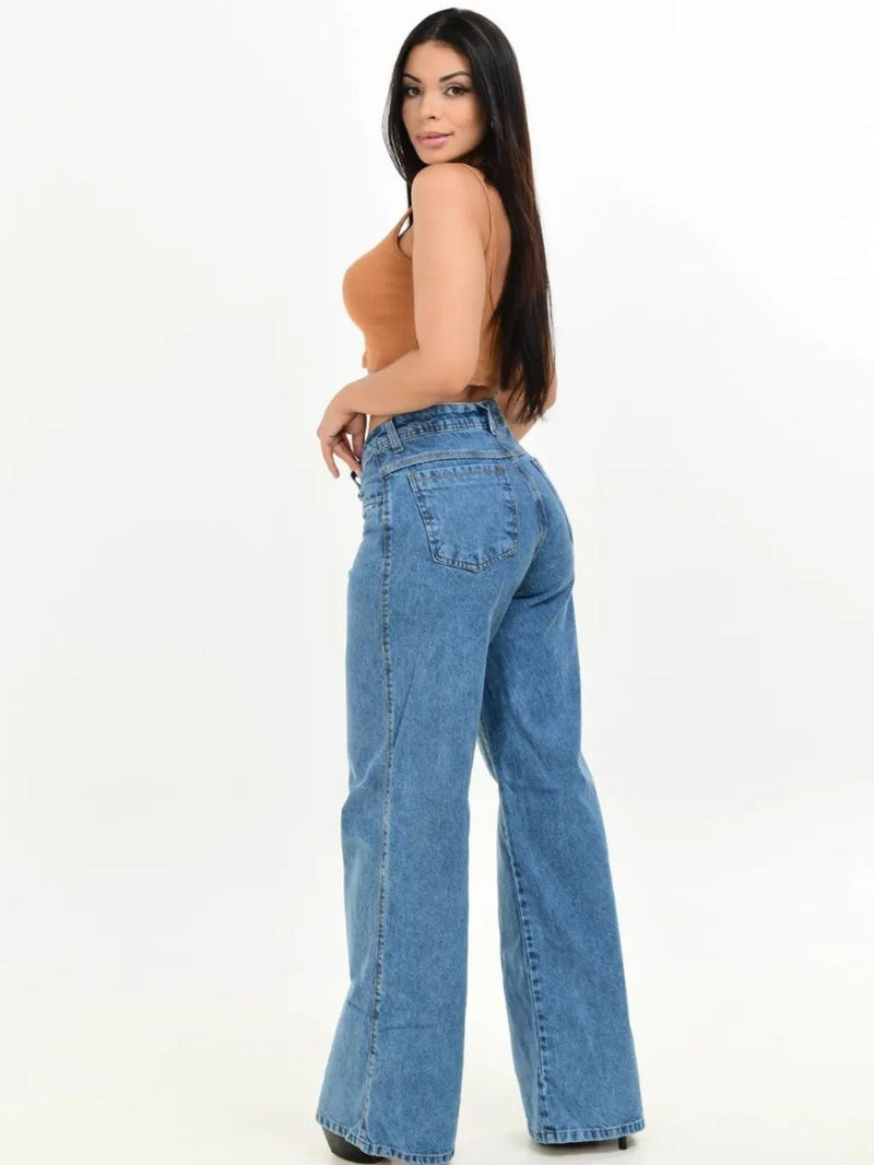 Calca Jeans -  Wide Leg