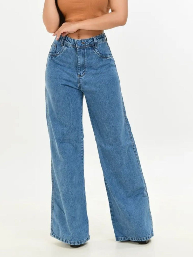 Calca Jeans -  Wide Leg