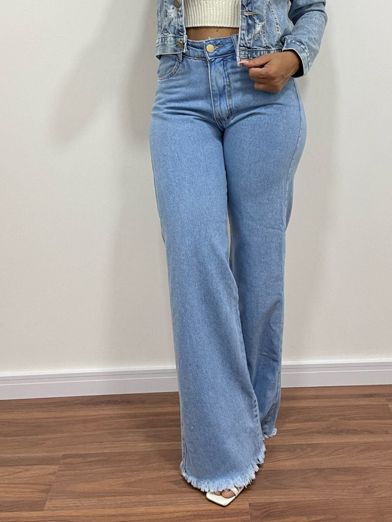 Calça Jeans - Wide Leg