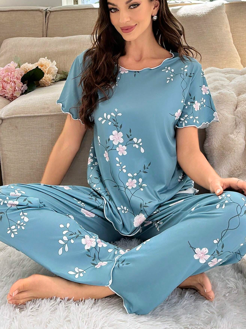 Pijama feminino estampado