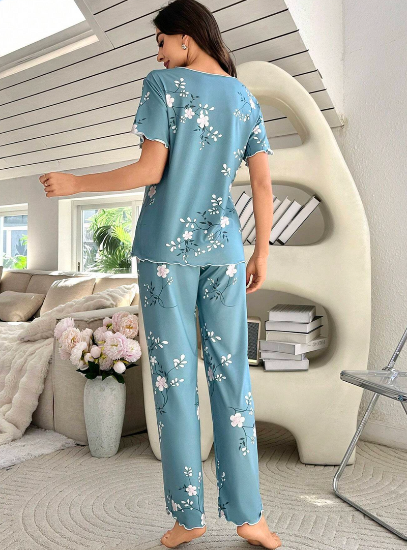 Pijama feminino estampado