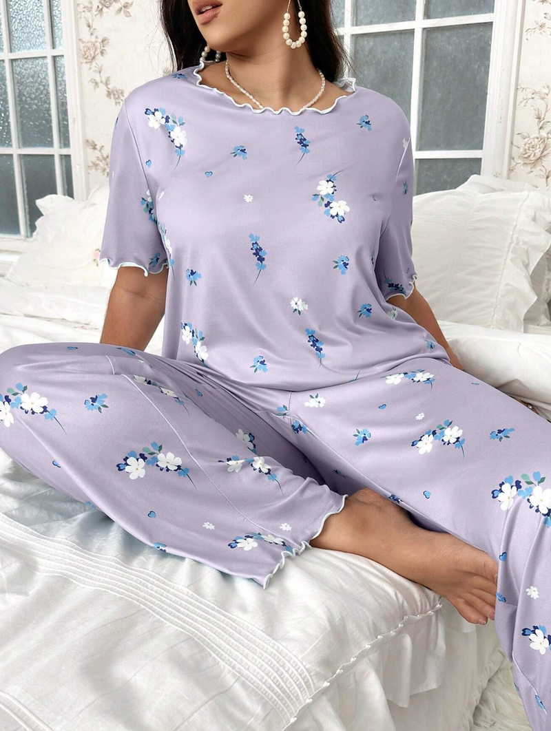 Pijama feminino estampado