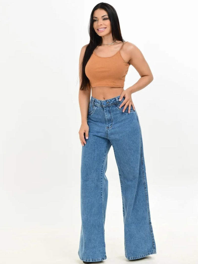 Calca Jeans -  Wide Leg